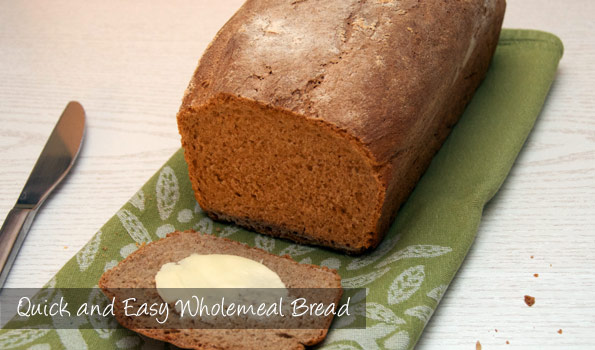 Quick and Easy Wholemeal Bread