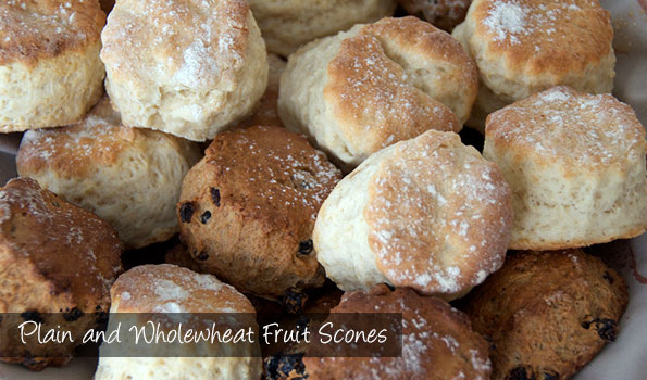 The Delia Smith Project: Plain and Wholewheat Fruit Scones